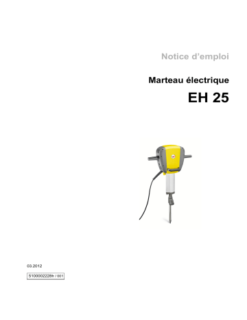 EH 25/230V | Wacker Neuson EH 25/115V Electric Breaker Manuel utilisateur | Fixfr