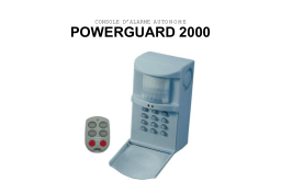 X10 POWERGUARD 2000 Manuel utilisateur