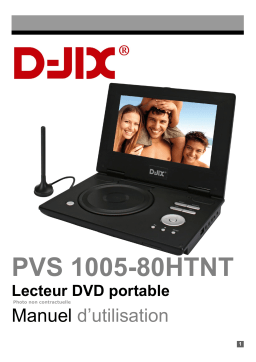 D-JIX PVS 1005-80H TNT Manuel utilisateur