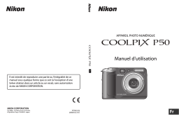 Nikon Coolpix P50 Mode d'emploi