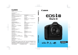 Canon EOS 1D Mark III Mode d'emploi