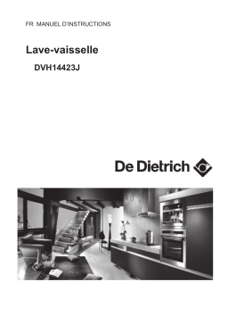 De Dietrich DVH14423J Manuel utilisateur