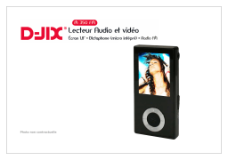 D-JIX M350 FM Manuel utilisateur