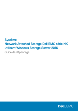 Dell EMC Storage NX3340 storage spécification