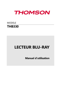 Thomson THB330 Manuel utilisateur