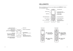 Motorola MOTO RAZR Vxx Mode d'emploi