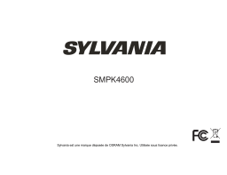 Sylvania SMPK 4600 Mode d'emploi