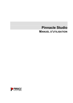 Avid Pinnacle Studio 7 Manuel utilisateur