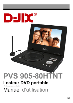 D-JIX PVS 905-80H TNT Manuel utilisateur