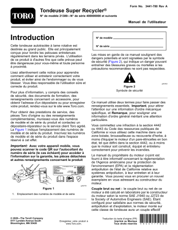 Toro Super Recycler Lawn Mower Walk Behind Mower Manuel utilisateur | Fixfr