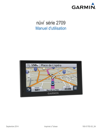 Garmin Nüvi 2759 Manuel utilisateur | Fixfr