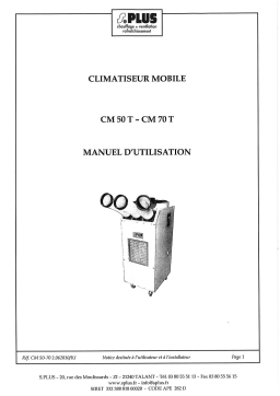 S.PLUS CM 50 T Manuel utilisateur