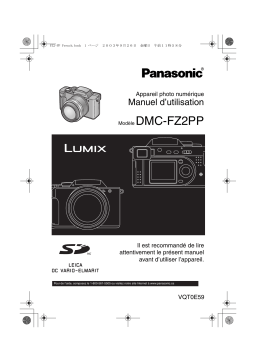 Panasonic DMC FZ2 PP Manuel utilisateur