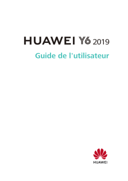 Huawei Y6 2019 Manuel utilisateur