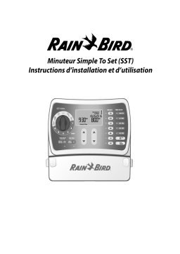 Rain Bird SST1200O Irrigation Manuel utilisateur