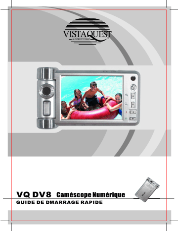 Guide de démarrage rapide | VistaQuest VQ DV8 Manuel utilisateur | Fixfr