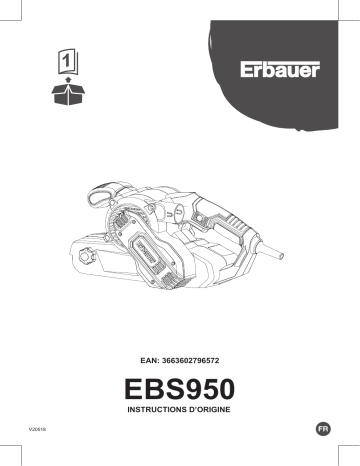 Erbauer EBS950 Manuel utilisateur | Fixfr