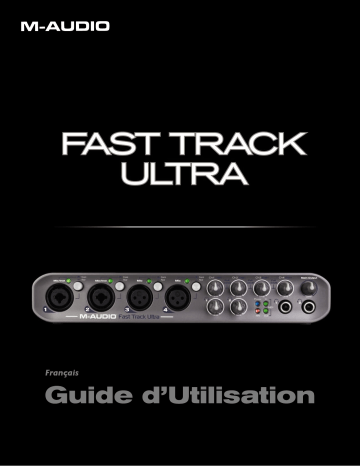 Manuel du propriétaire | M-Audio Fast Track Ultra Manuel utilisateur | Fixfr