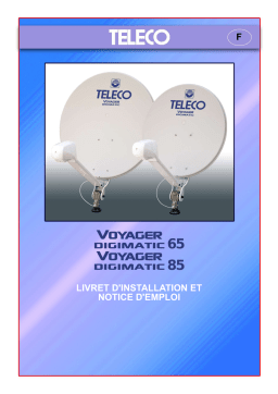 Teleco Voyager Digimatic 65 85 DSF90 Manuel utilisateur