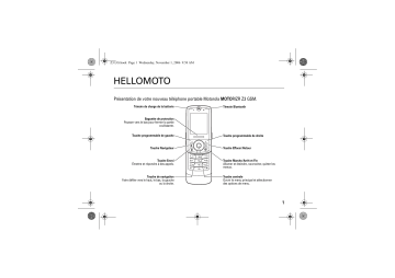 Motorola MOTO RIZR Z3 Mode d'emploi | Fixfr