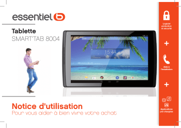 Mode d'emploi | Essentiel b Smart'TAB 8004 Manuel utilisateur | Fixfr