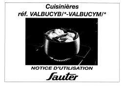 sauter VALBUCYB Manuel utilisateur