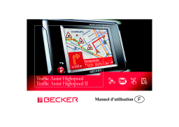 Becker 7988 Traffic Assist High Speed Manuel utilisateur