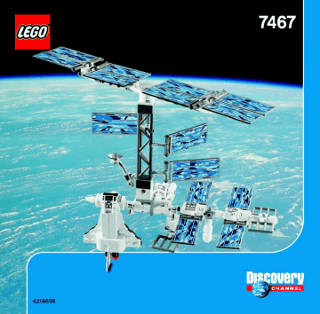 Guide d'installation | Lego 7467 International Space Station Manuel utilisateur | Fixfr