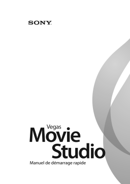 Sony Vegas Movie Studio 9 Mode d'emploi