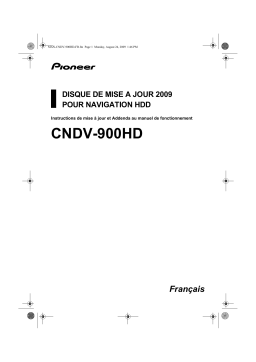 Pioneer CNDV 900 HD Mode d'emploi