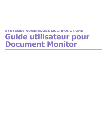 Manuel du propriétaire | KYOCERA TASKalfa 550c Manuel utilisateur | Fixfr