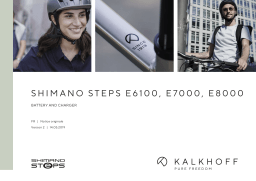 Kalkhoff Shimano Steps E8000 Manuel utilisateur