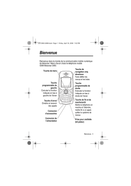 Motorola C650 Manuel utilisateur