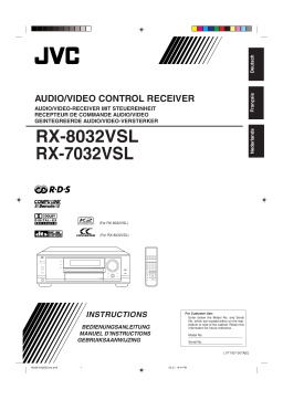 JVC RX-7032VSL Manuel utilisateur