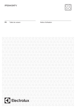 Electrolux IPE6443KFV Manuel utilisateur