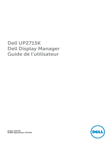 Dell UP2715K electronics accessory Manuel utilisateur | Fixfr