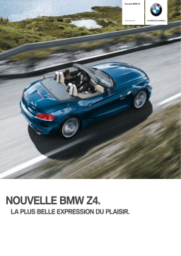 BMW Z4 Manuel utilisateur