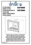 DEVILLE C07885 Manuel utilisateur