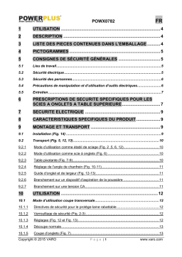 Powerplus POWX0782 Manuel utilisateur