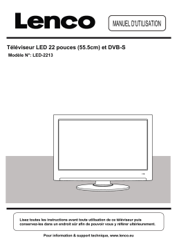 Lenco LED-2213 Manuel utilisateur