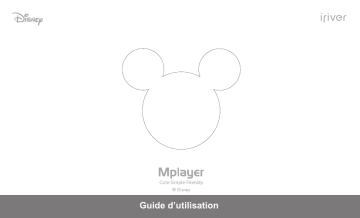 iRiver Mplayer Mode d'emploi | Fixfr