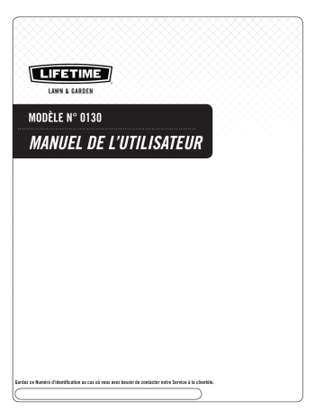 Lifetime 0130 10 in. x 30 in. Shelf Kit (3 pc.) Manuel du propriétaire | Fixfr