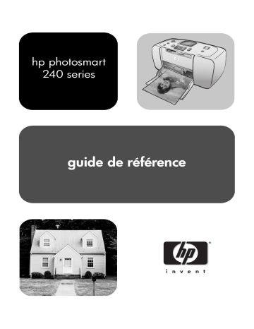 Manuel du propriétaire | Compaq PHOTOSMART 240 Manuel utilisateur | Fixfr