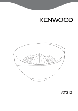 Kenwood AT312 Presse-agrumes Manuel utilisateur