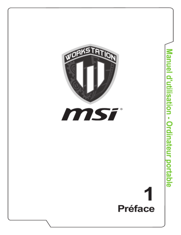 WT73VR | MSI WT75 (Intel 8th Gen) workstation Manuel utilisateur | Fixfr