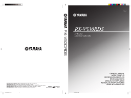 Yamaha RX-V530RDS Manuel utilisateur