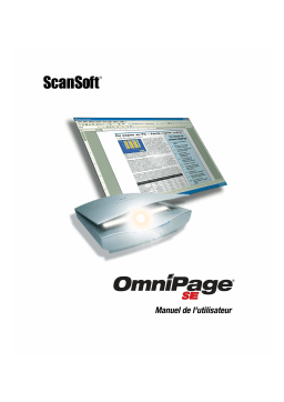 ScanSoft OMNIPAGE SE 12 Manuel utilisateur