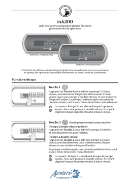 Gecko in.k200 Keypad Manuel utilisateur