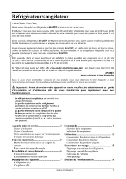 sauter CVA 30 Manuel utilisateur