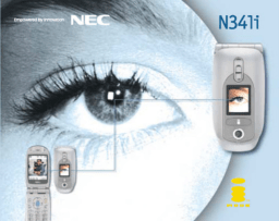 NEC N341i Manuel utilisateur